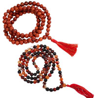 Jasper Necklace Mala